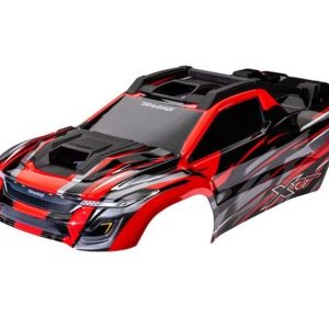 Carrozzeria XRT Verniciata Rosso, assemblata con supporti clipless e protezioni