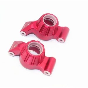 BRACCIO A SNODO POSTERIORE IN ALLUMINIO -SET 2 PEZZI rosso GPM TRX 1/10 MAXX
