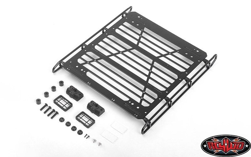 Adventure Steel Roof Rack w/ Lights for Mercedes-Benz G 63 A RC4WD
