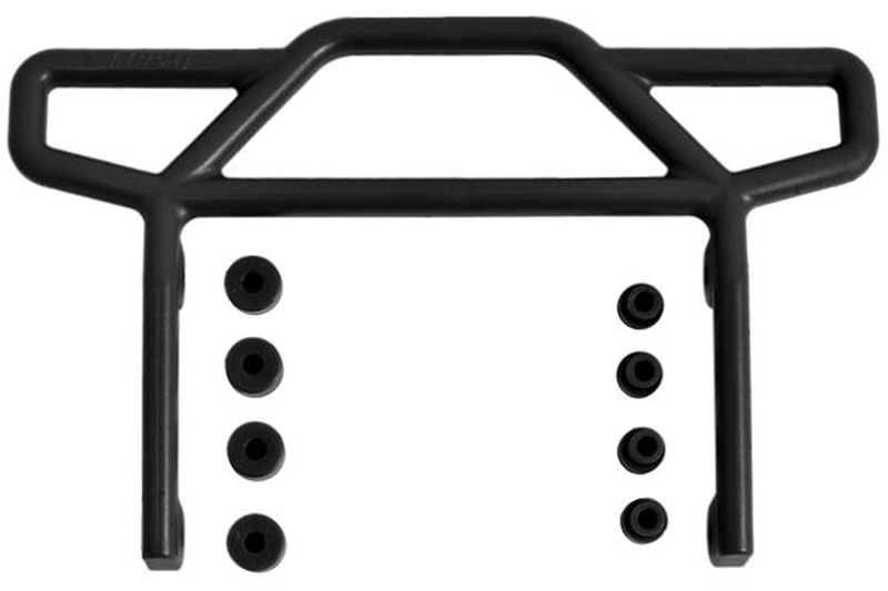 Paraurti posteriore SLVR nero TRX Rustler (XL-5 e VXL)