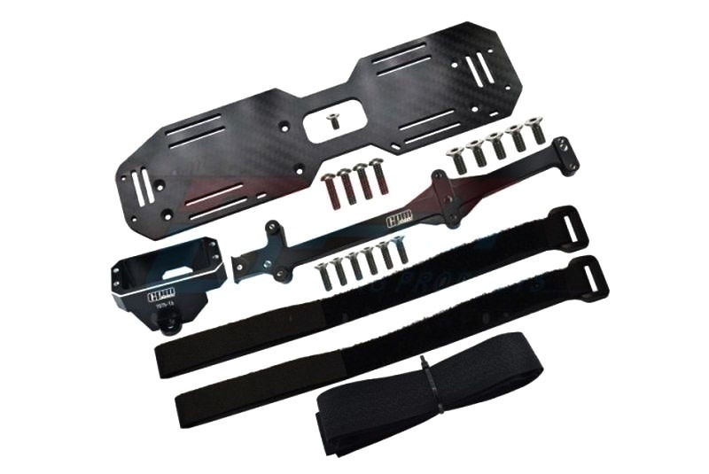 Braccio Servo A Gas In Alluminio 25T Nero – Reckward Tuning Per Auto E Modelli RC