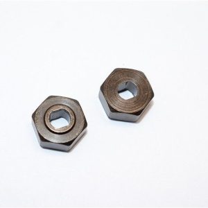 AZIONAMENTO ESAGONALE PER ALBERO SSLA1277RH O SSLA1280FH - 2 PZ nero GPM TRX 1/10 SLASH 4x4