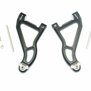 BRACCIO SOSPENSIONE ANTERIORE SUPERIORE IN ALLUMINIO -SET 8 PEZZI nero GPM TRX UDR