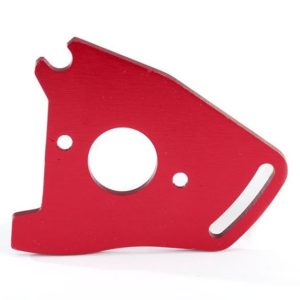 Piastra Motore in Alluminio Rosso