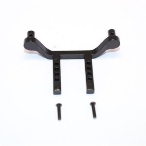 MONTAGGIO CORPO ANTERIORE/POSTERIORE IN ALLUMINIO - SET 1 PZ nero GPM TRX 1/18 LATRAX STADIUM TRUCK