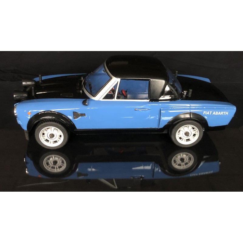 124 Abarth rally celeste-nera RTR - immagine 3