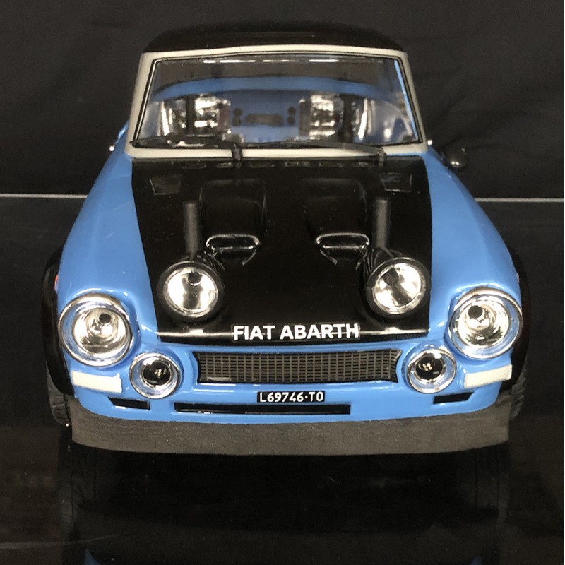 124 Abarth rally celeste-nera RTR - immagine 4