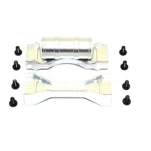 SUPPORTO CENTRALE SU TELAIO IN LEGA - SET 3 PZ (PER SCANIA R620) GPM TAMIYA CAMION SCANIA R620 argento