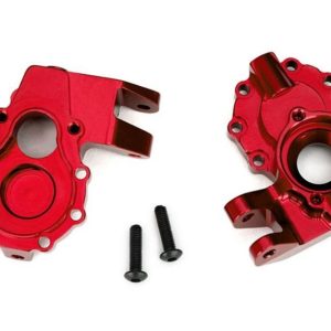 Scatole portali int. ant. DX+SX alluminio rosso