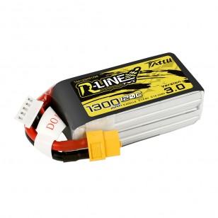Tattu R-Line Version 3.0 1300mAh 14.8V 120C 4S1P Lipo Battery Pack with XT60 Plug - immagine 3
