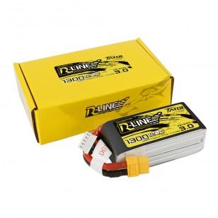 Tattu R-Line Version 3.0 1300mAh 14.8V 120C 4S1P Lipo Battery Pack with XT60 Plug - immagine 2