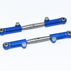 BRACCIO SUPERIORE ANTERIORE REGOLABILE IN LEGA-1PR blu GPM TRX 1/10 SLASH 4x4 STAMPEDE 4x4