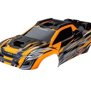 Carrozzeria XRT Verniciata Arancio, assemblata con supporti clipless e protezioni