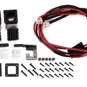 ACCESSORI BILANCIA: SPOTLIGHT PER CINGOLATI ?TIPO A?-42PC SET GPM ROADTECH SCALE ACCESS TRX4 TRX6 SCX10 II SCX10 III nero