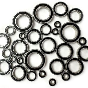 Set cuscinetti a sfere con guarnizione in gomma, oliato, antiruggine (29) H-SPEED per TRX X-Maxx V2, XRT (con cuscinetti maggiorati)