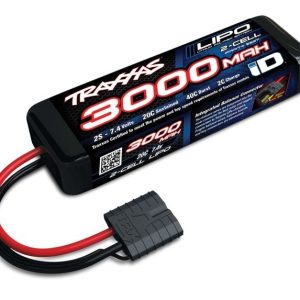 Traxxas Batteria Lipo 3000mah 7.4v 2s ID