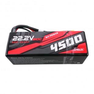 Batteria 4500MAH 6S1P 22.2V 60C HARDCASE RC CAR LIPO BATTERY 14# - immagine 6