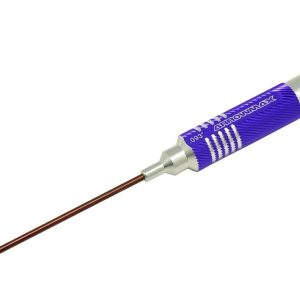 BALL DRIVER HEX WRENCH .093 (3/32) X 120MM ARROWMAX (PURPLE Tools)