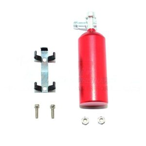 ACCESSORI BILANCIA PER CINGOLATI: SERBATOIO GAS NOS -SET 6 PEZZI rosso GPM ROADTECH ACCESSORI BILANCIA TRX4 SCX10 II