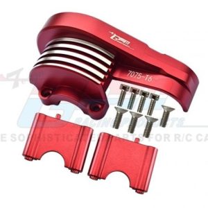 Coperchio ingranaggio principale in alluminio 7075-T6 rosso GPM TRX Sledge
