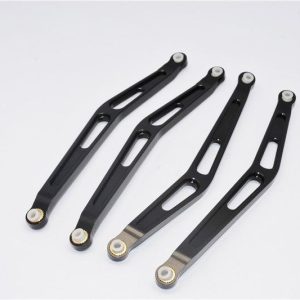 LEGA SUPERIORE ROCK BUGGY SINISTRO-SET 4 PZ nero GPM AXIAL WRAITH