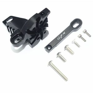 SUPPORTO MOTORE IN ALLUMINIO CON ALETTE DISSIPATORE DI CALORE -SET 8 PEZZI nero GPM TRX UDR