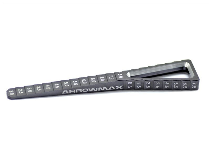 Ultra Step Ride Height / Droop Gauge TC ARROWMAX (Setup Tools)