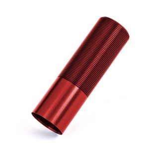 Corpo Ammortizzatore GTX alluminio ROSSO