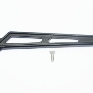 BRACCIO TELAIO POSTERIORE IN ALLUMINIO -SET 2 PEZZI nero GPM ARRMA 1/8 TALION 6S