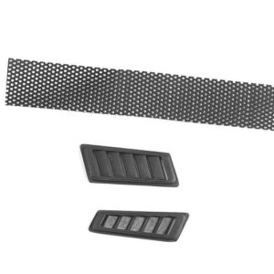 ACCESSORI SCALA: PRESA D'ARIA PARAFANGO PER TRX-4 MERCEDES-BENZ -3 PZ GPM ROADTECH ACCESSORI SCALA TRX4 MB G500 nero