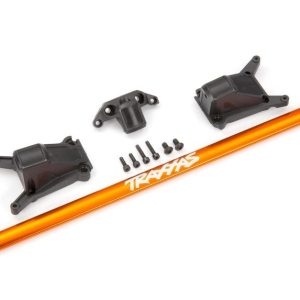 Chassis Brace Kit rinforzo telaio per Rustler 4wd e Slash 4wd - Arancione