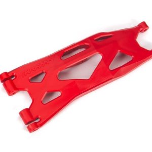Braccetto sospensione inferiore Sinistro Xmaxx per Kit 7895 WideMAXX (1) - Rosso