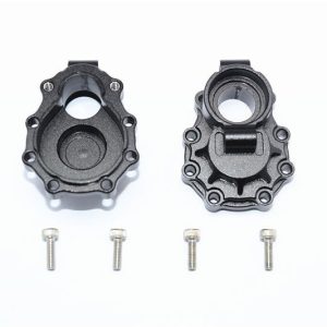 CUSTODIA INTERNA BRACCI POSTERIORI IN ALLUMINIO -SET 6 PEZZI nero GPM TRX TRX4 DEFENDER TRX6