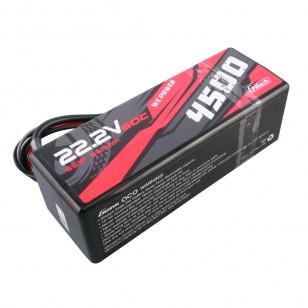 Batteria 4500MAH 6S1P 22.2V 60C HARDCASE RC CAR LIPO BATTERY 14# - immagine 7