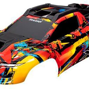 Carrozzeria XRT Verniciata Solar Flare, assemblata con supporti clipless e protezioni