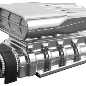 Finto blocco motore cromato