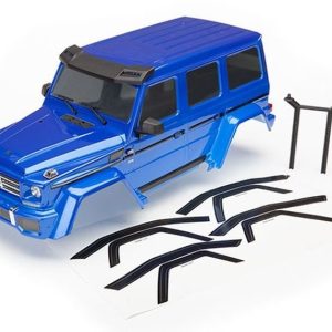 Carrozzeria Mercedes G500 TRX-4 Verniciata Blu completa di accessori