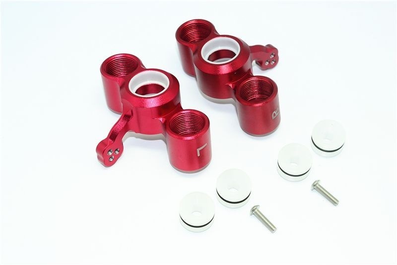 BRACCI ARTICOLARI ANTERIORI IN ALLUMINIO-SET 8 PEZZI rosso GPM ARRMA SENTON INFRACTION LIMITLESS