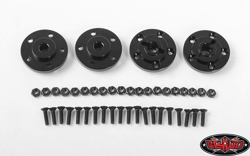 Narrow Stamped Steel Wheel Pin Mount 5-Lug for 1.55 Wheels RC4WD