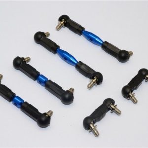 TIRANTE COMPLETO IN ALLUMINIO - SET 6PZ GPM TAMIYA-MF01X blu