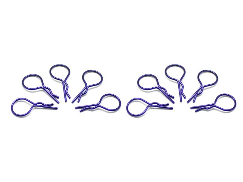 big body clip 1/10 - metallic purple (10) ARROWMAX (Body Clips )