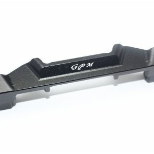 MONTAGGIO CORPO ANTERIORE IN ALLUMINIO-SET 1 PEZZO nero GPM TRX 1/10 E-REVO