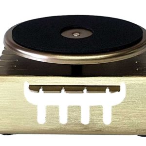 BASE GIREVOLE PER AUTOMODELLI COLORE TITANIO