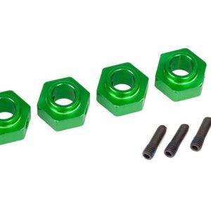Set Trascinatori HEX 12mm alluminio Verde (4)