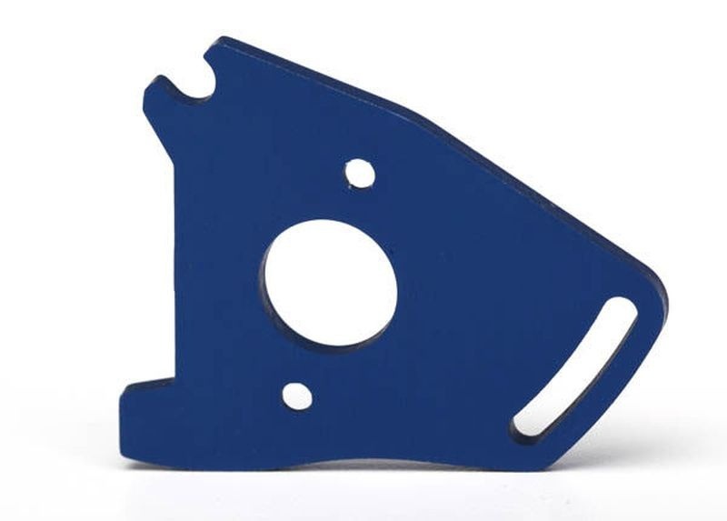 Piastra Motore in Alluminio Blu