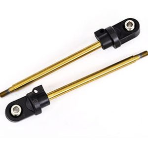 Steli ammortizzatori 92mm GTX TIN COATED assemblati con uniball (2)