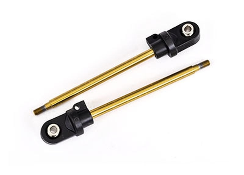 Steli ammortizzatori 92mm GTX TIN COATED assemblati con uniball (2)