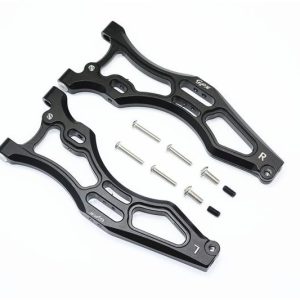 BRACCI ANTERIORI INFERIORI IN ALLUMINIO - SET 10 PEZZI nero GPM ARRMA 1/8 KRATON OUTCAST NOTORIUS