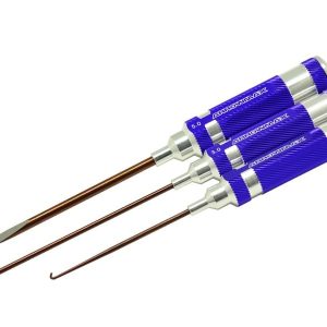 FLAT HEAD SCREWDRIVER + EXHAUST SPRING REMOVER 3-teilig ARROWMAX (Tool sets and bags)