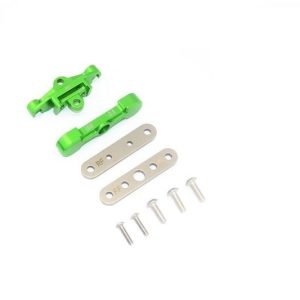 ATTACCO TIRANTE BRACCIO INFERIORE POSTERIORE IN ALLUMINIO -SET DA 9 PEZZI verde GPM TRX 1/10 MAXX